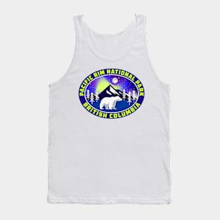 Pacific Rim National Park British Columbia Canada Bear Tank Top